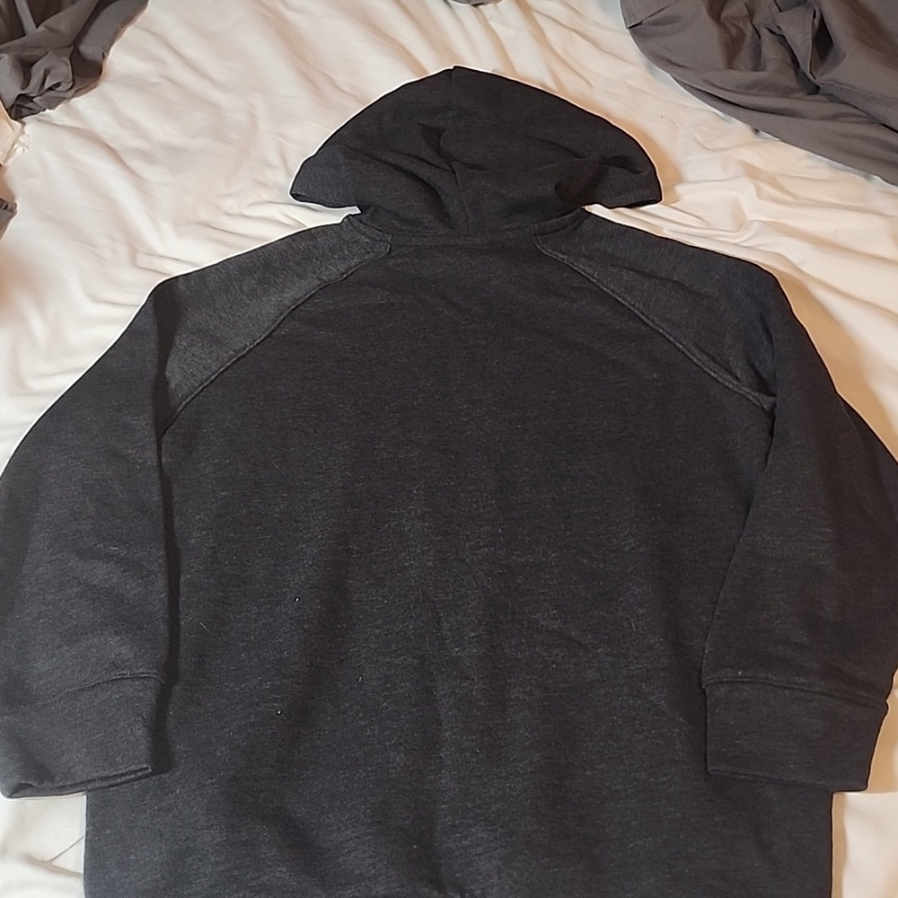 OLD NAVY WE'RE GONNA BE OK OVERSIZED HOODIE SZ 8 - Picture 6 of 6